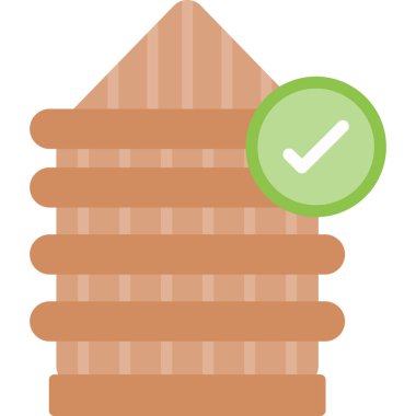 Çizgi film simgesinin vektör çizimi