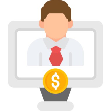 para simgesi vektör illüstrasyonu