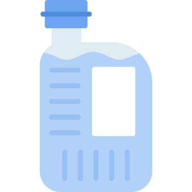 Şişe. Web simgesi basit illüstrasyon