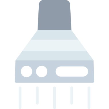 Düz biçimli ampul enerji güç simgesi