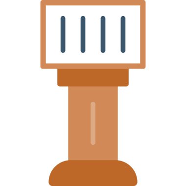 Kahve fincanı ikonu. Web için basit kahve vektör simgeleri çizimi