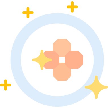 Tıbbi bakım. Basit tasarım, vektör illüstrasyonu