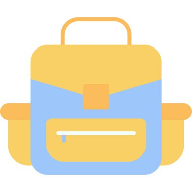 evrak çantası ikonu vektör illüstrasyonu