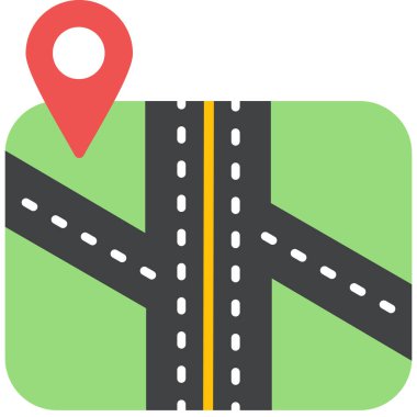 harita pin vektör simgesi