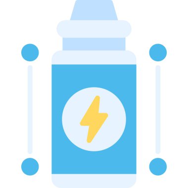 battery icon. simple illustration