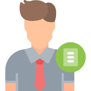 Rozet & raporu için işletme yönetimi dairesi simgesi