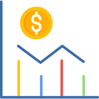 iş büyüme vektör simgesi