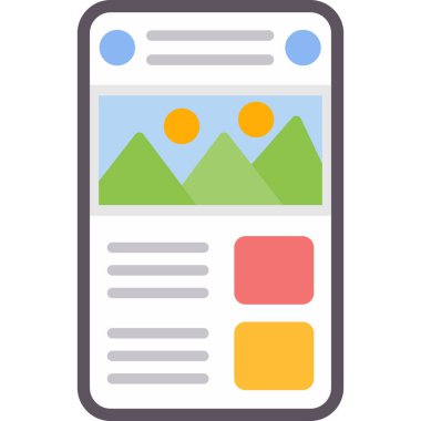 Web gelişimi için web simgesi tasarımı