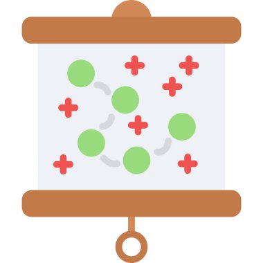 iş grafiği vektör simgesi