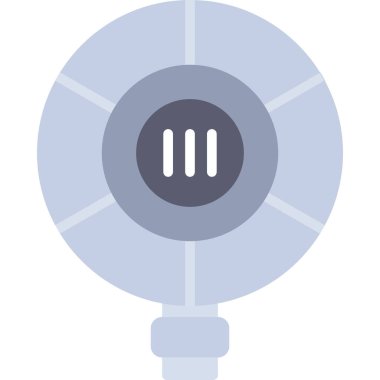 hafif lamba web simgesi, basit vektör illüstrasyonu