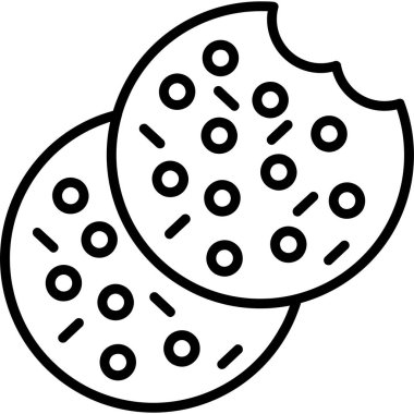 Yemek. Web simgesi basit illüstrasyon