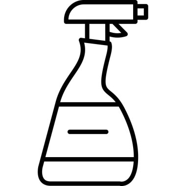 lab simgesi vektörü, çizgi ve çizim çizimi
