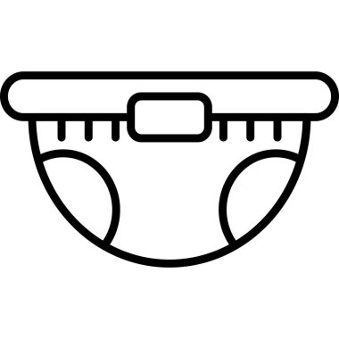 Bebek bezi ikonu, taslak biçimi