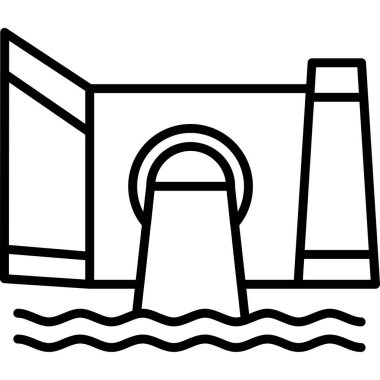 tekne ikonu vektör illüstrasyonu