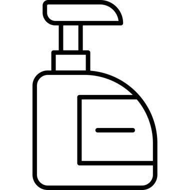 şişe simgesi vektör illüstrasyonu