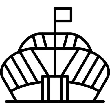 tekne gemisi simgesi taslak biçiminde