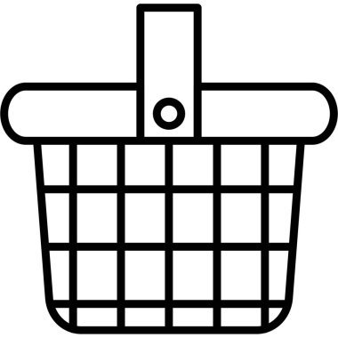 Sepet alışveriş ikonu