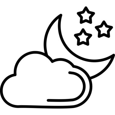 gece ay gecesi simgesi