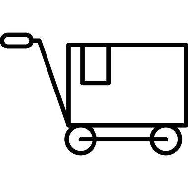 Araç simgesi, vektör illüstrasyonu