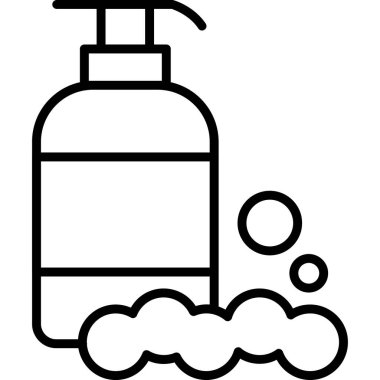 duş ikonu vektör illüstrasyonu