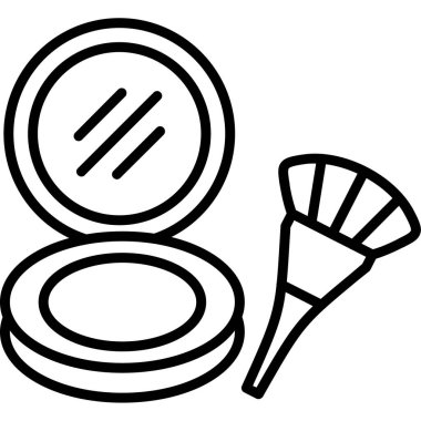 Tek bir izole simgenin vektör illüstrasyonu