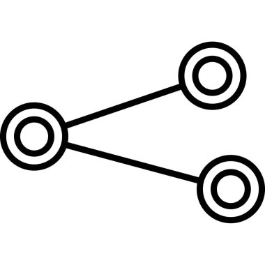 bağlantı simgesi vektör illüstrasyonu