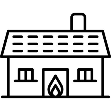 Simge vektör resimlemesini ateşle