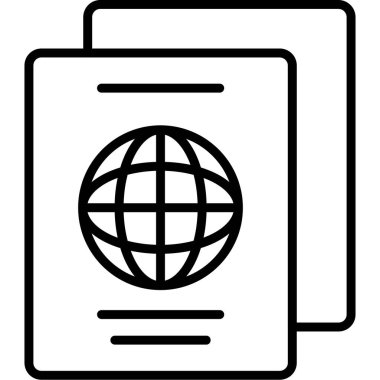 Kitap. Web simgesi basit illüstrasyon