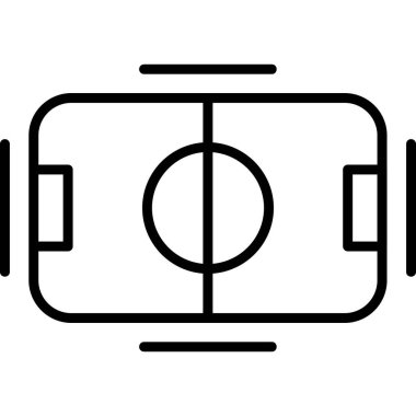 Bir benzin istasyonu simgesinin vektör illüstrasyonu