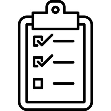 Pano kontrol listesi simgesi, özet biçimi