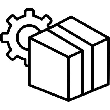 dolar simge vektör illüstrasyonlu dişli kutusu