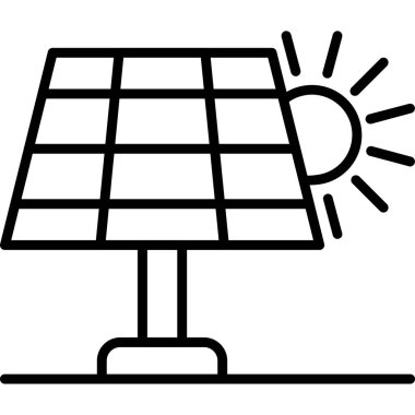 Güneş enerjisi Paneli simgesi