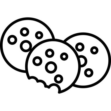 Gıda simgesinin vektör illüstrasyonu