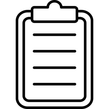 Pano vektör çizgisi simgesi