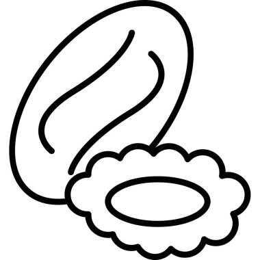 Vektör çizim karikatür bulut