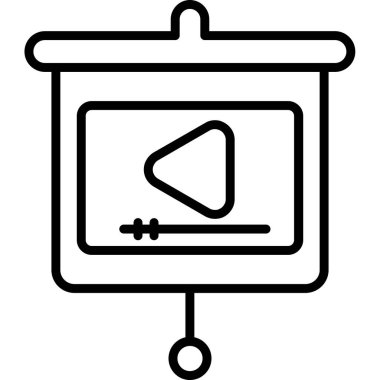 Video kamera. Basit resimleme