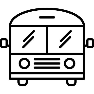 Nakliye. Web simgesi basit illüstrasyon