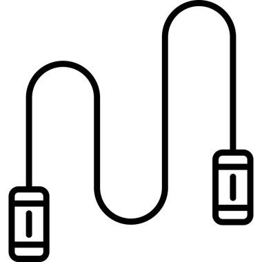 usb kablo izole edilmiş simgesi