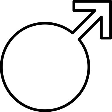 erkek avatar erkek simgesi ana hatlar biçiminde