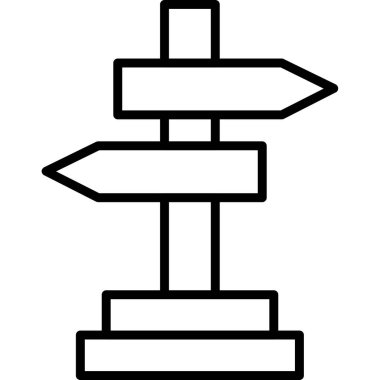 Mimari şehir simgesi taslak biçiminde