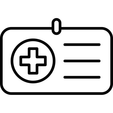 tıbbi simge vektör illüstrasyonu