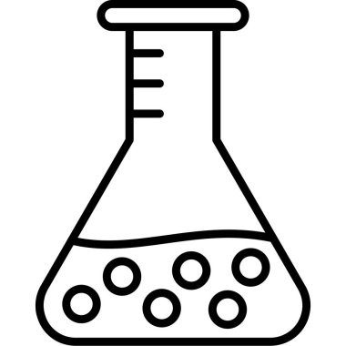 laboratuvar test tüpü simgesi