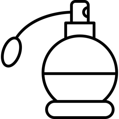 top noel dekorasyon simgesi ana hatları biçiminde