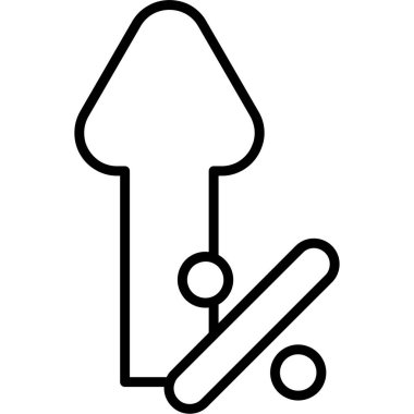 ok simgesi, vektör illüstrasyonu