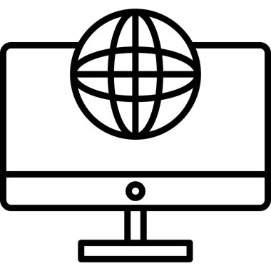 Bilgisayar monitörü. Basit tasarım