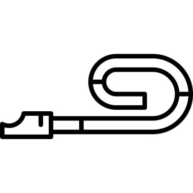 Kablo TV hattı simgesi, ana hat vektörü