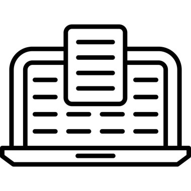 kitap simgesi, vektör illüstrasyonu