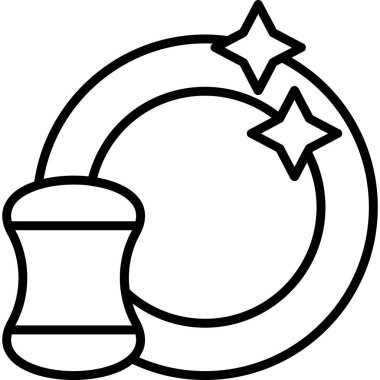 Yıldız. Web simgesi basit illüstrasyon