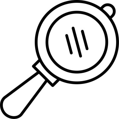 Büyüteç arama simgesi. Beyaz arkaplanda izole edilmiş web tasarımı için büyüteç simgesi