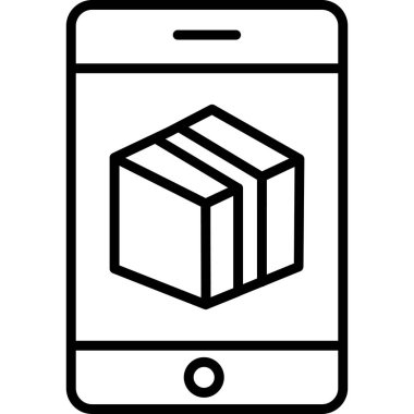 kutu paketi vektör illüstrasyonuName